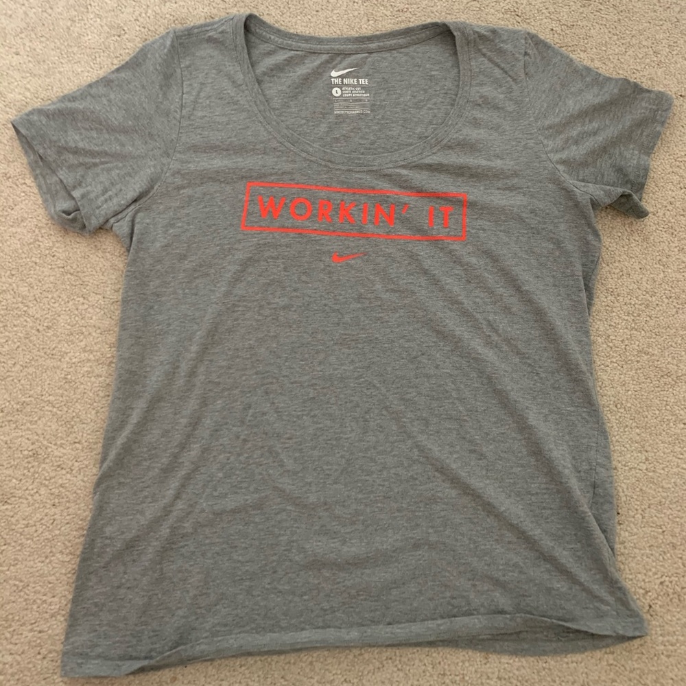 Gray Nike T-Shirt